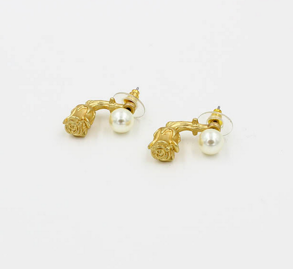 Transform Rose n Pearl Earring by VH