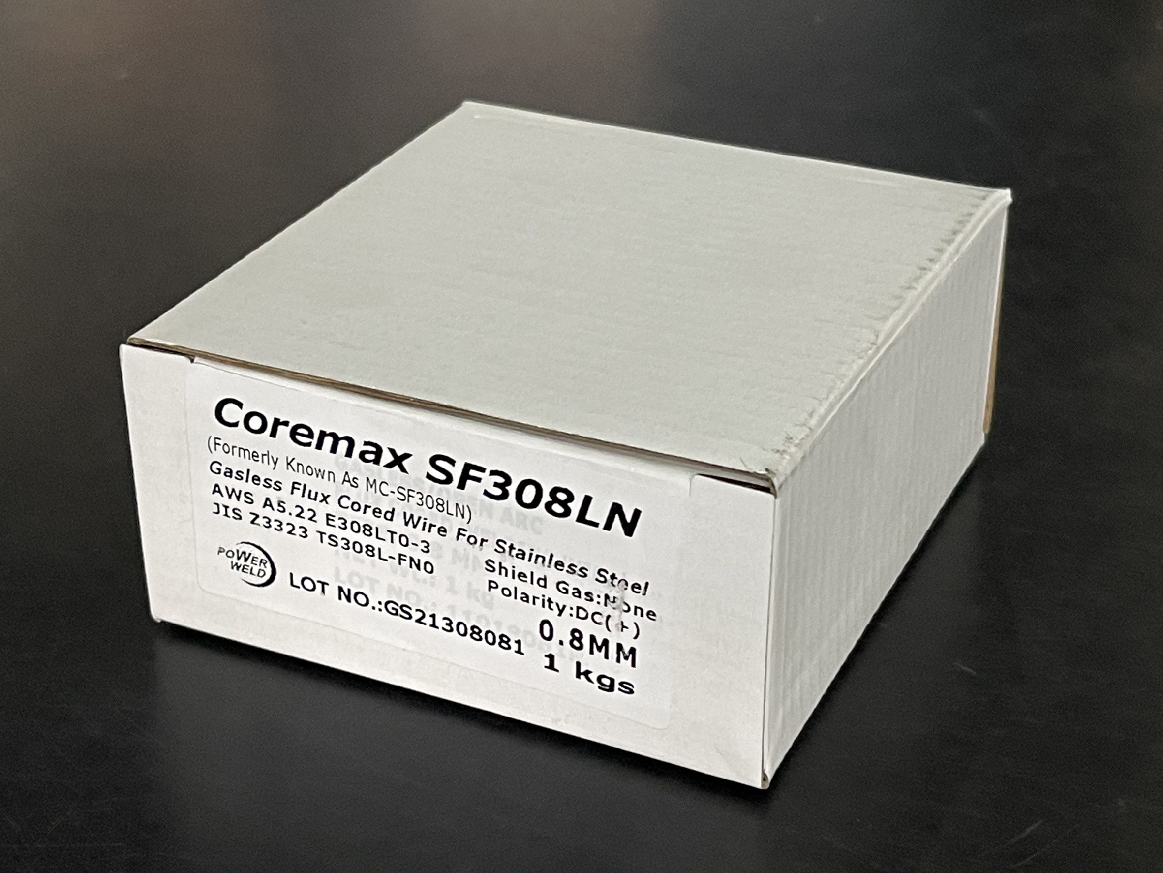 ลวดเชื่อมฟลักคอร์ สเตนเลส SF308LN 0.8MM ไม่ใช้แก๊ส POWERWELD