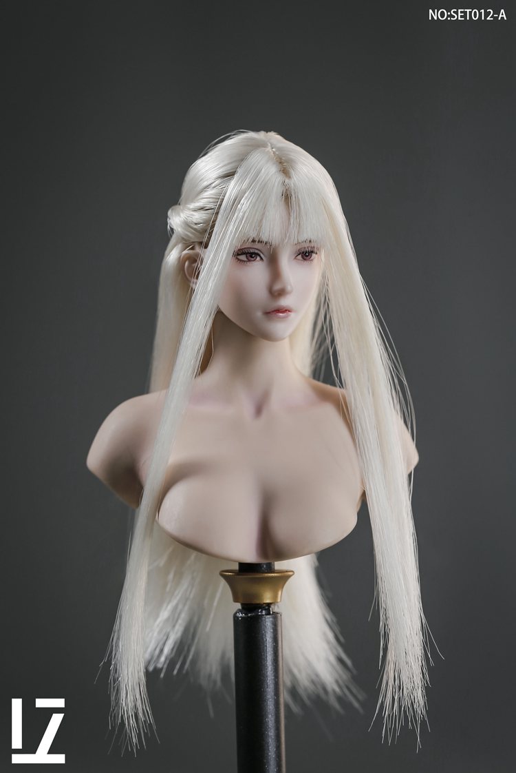 LZ TOYS LZ-SET012 1/6 Hair Transplant Female Headsculpt Zero