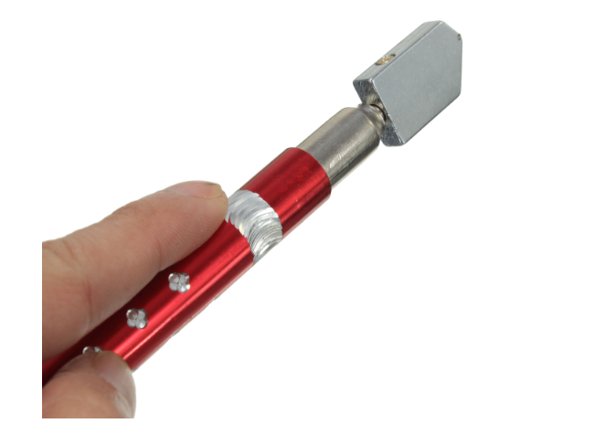 OT19 มีดตัดกระจก กระเบื้อง ใบมีด Roller มีกันลื่น คุณภาพสูง ใช้งานง่าย