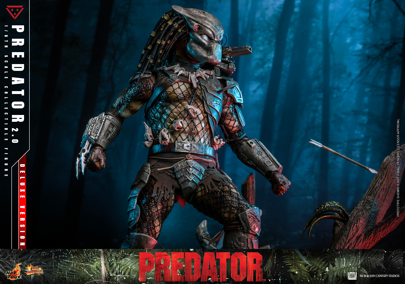 Hot Toys MMS817 Predator - Predator (2.0) (Deluxe Version)
