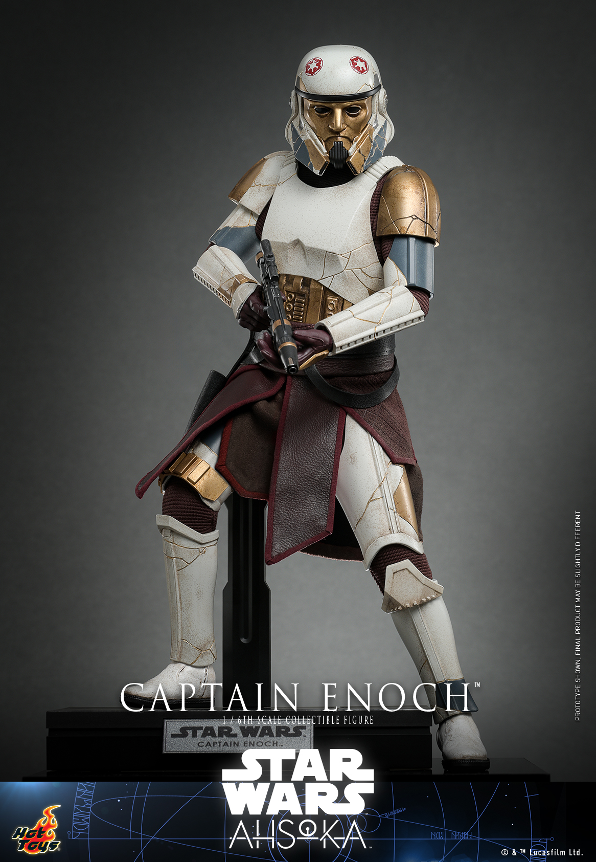 Hot Toys TMS120 1/6 Star Wars: Ahsoka™ - Captain Enoch™
