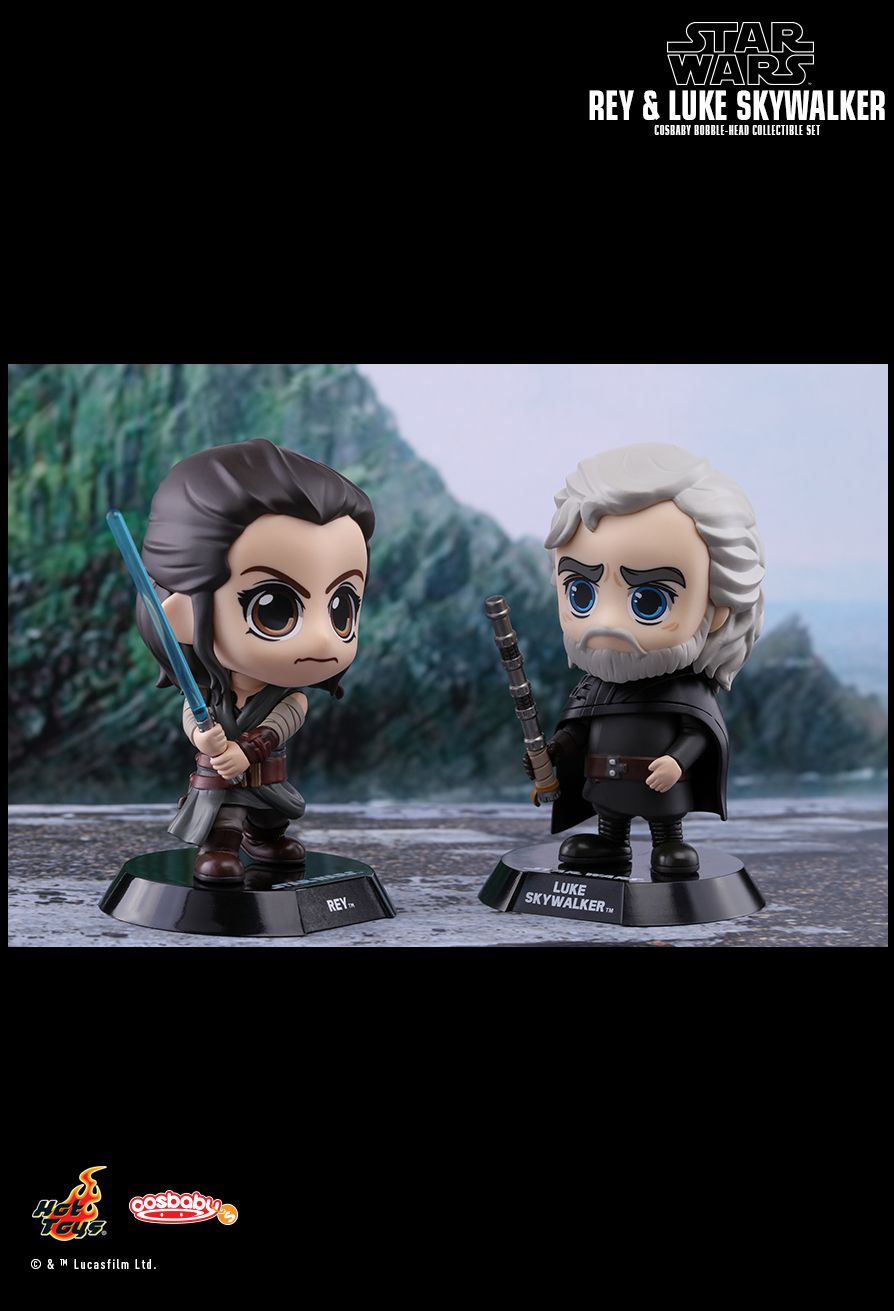 Hot Toys COSB413 STAR WARS: THE LAST JEDI - REY & LUKE SKYWALKER