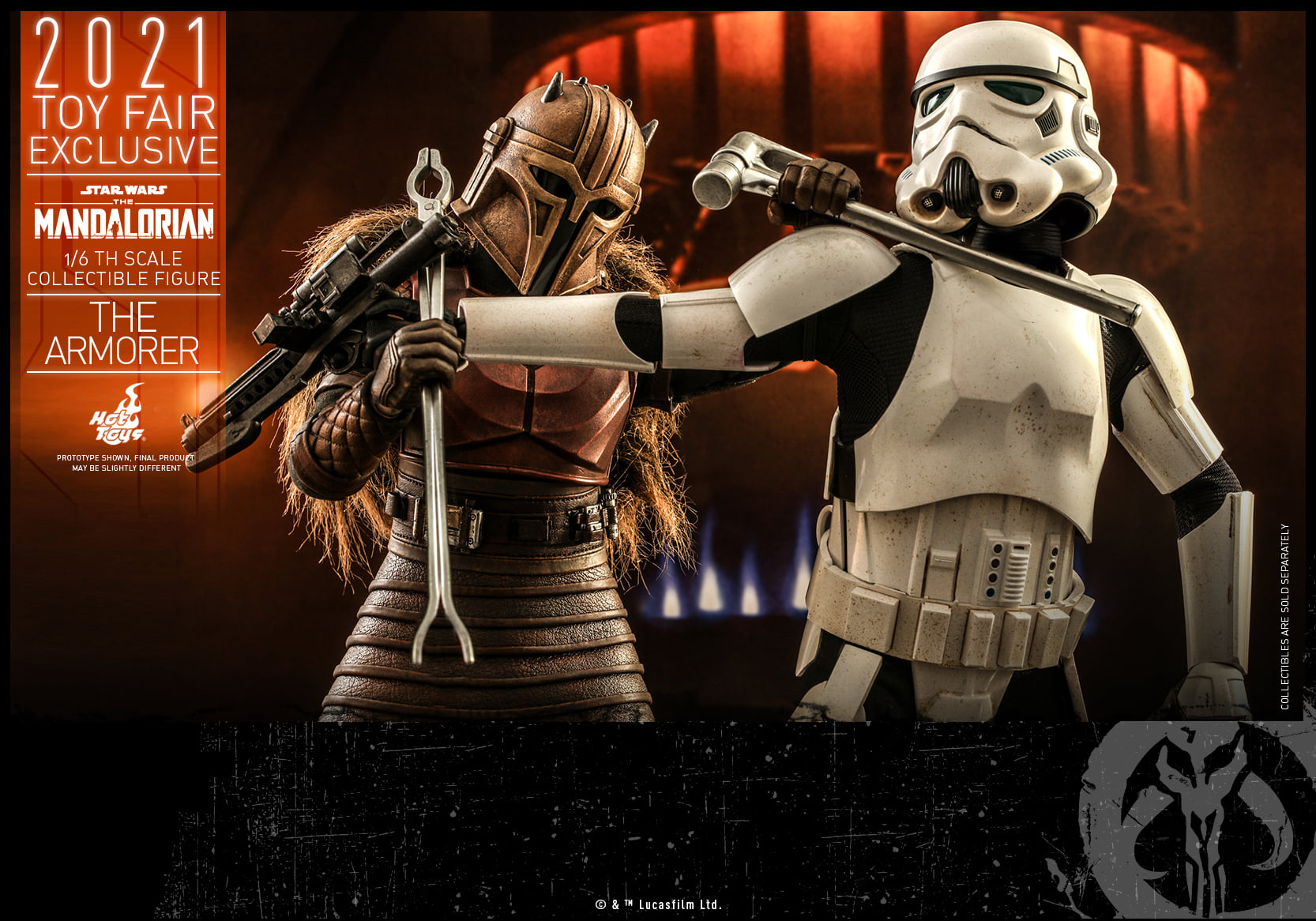 Hot Toys TMS044 1/6 Star Wars: The Mandalorian™ - The Armorer™ [Toy Fair Exclusive 2021]