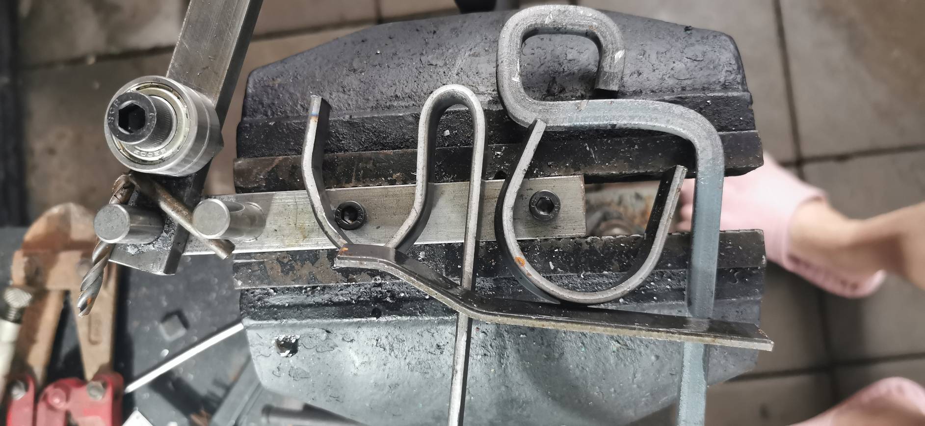 OT141 ชุดประแจดัดลวด ดัดเหล็ก หนาไม่เกิน 10 มิล สำหรับ DIY