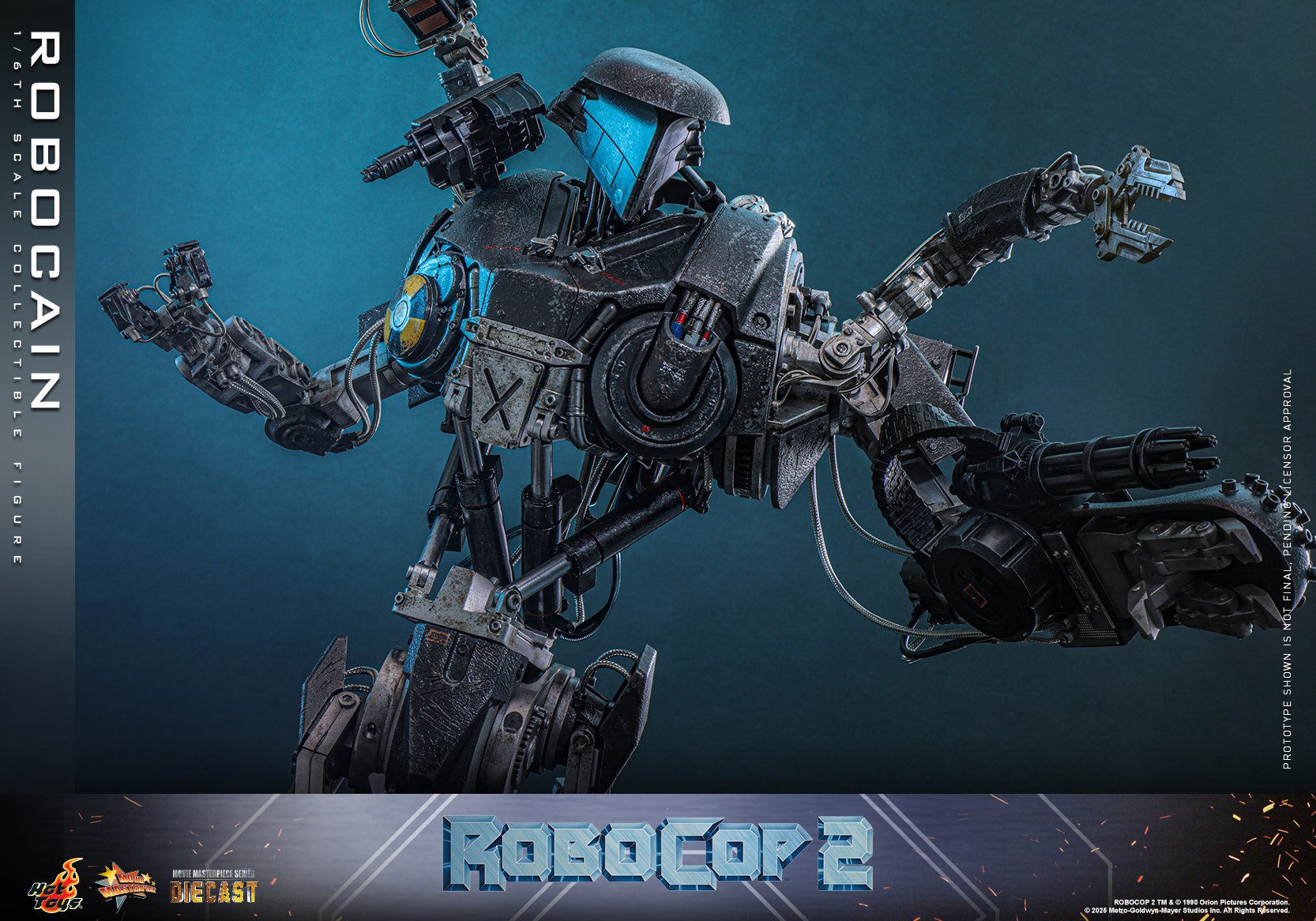 Hot Toys MMS828D75 RoboCop 2 - RoboCain