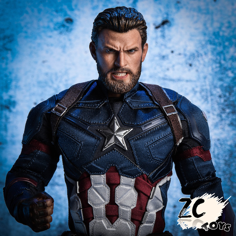 ZCToys ZC-T07 Bearded Beauty team headsculpt (Angry version)