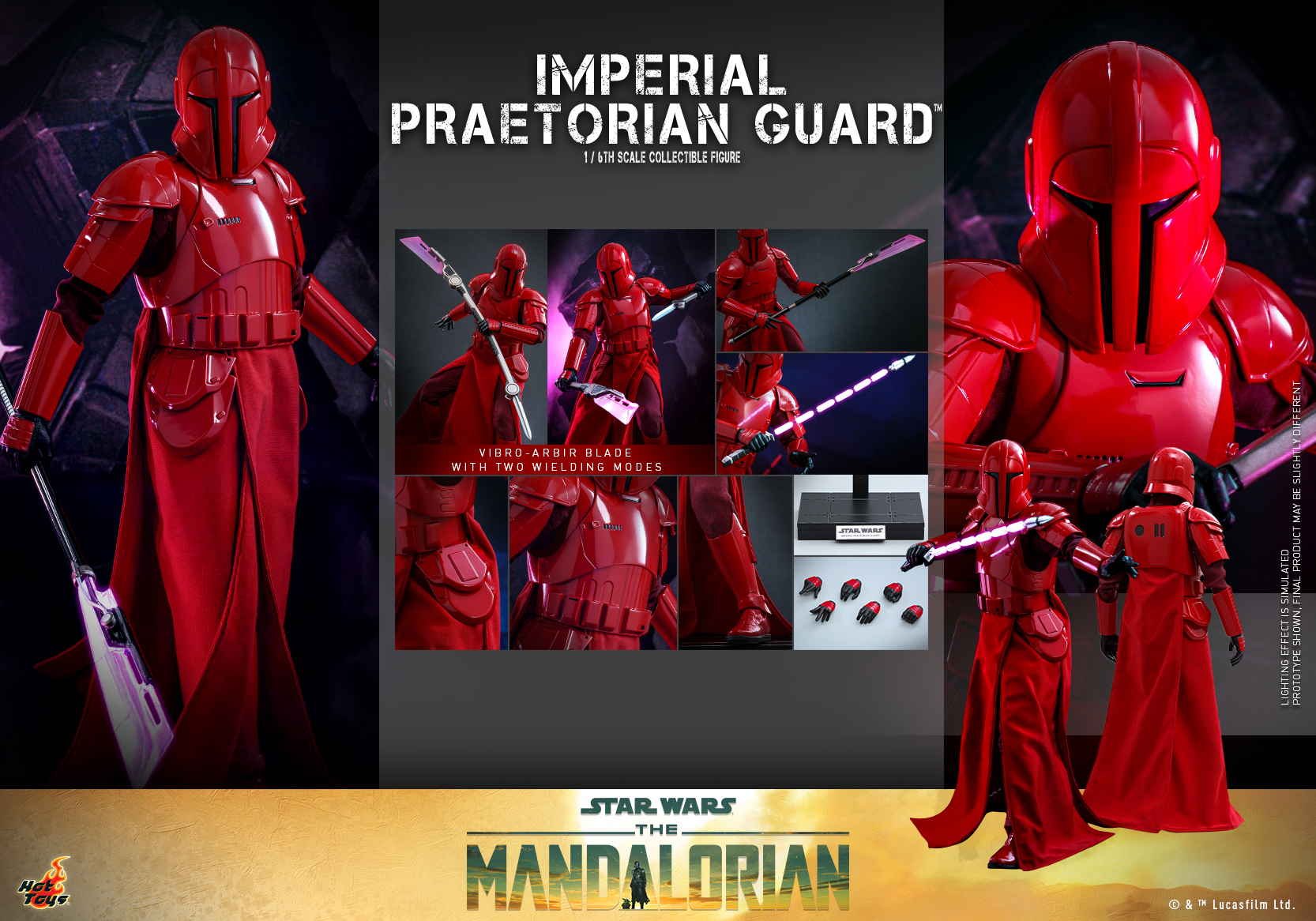 Hot Toys TMS108 1/6 Star Wars: The Mandalorian™ - Imperial Praetorian Guard™