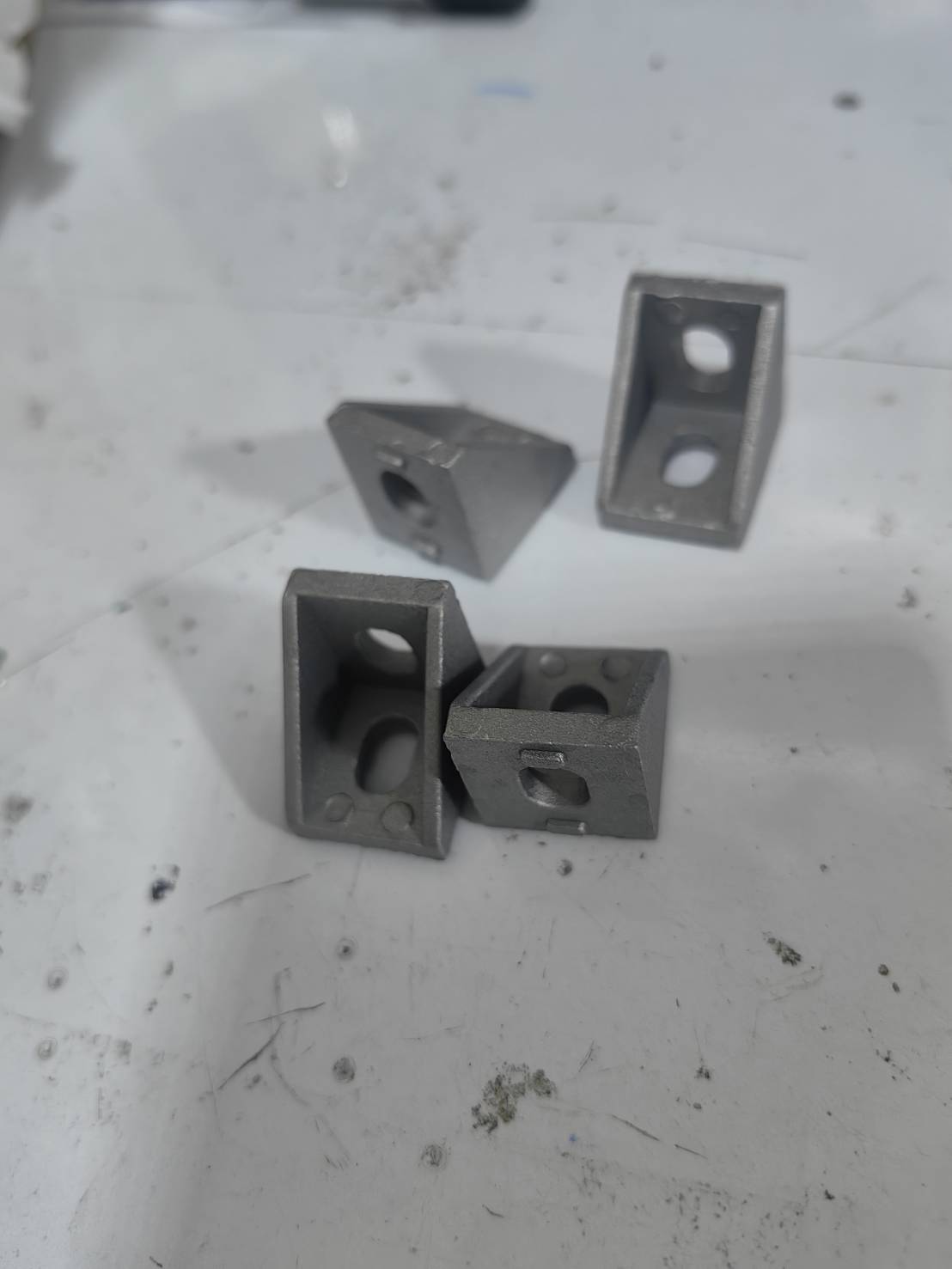 OT188 ฉากยึดอลูมิเนียมโปรไฟ 20mm ชุด 4 ตัว