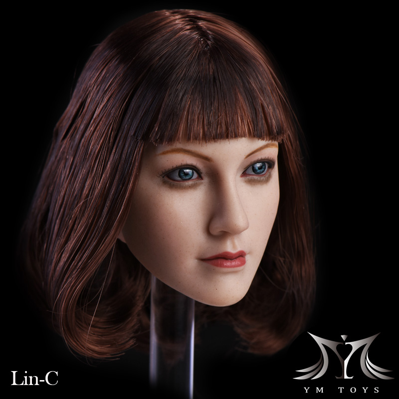 YMTOYS 1/6 Lin-B, Lin-D, Lin-E Lin Headsculpt