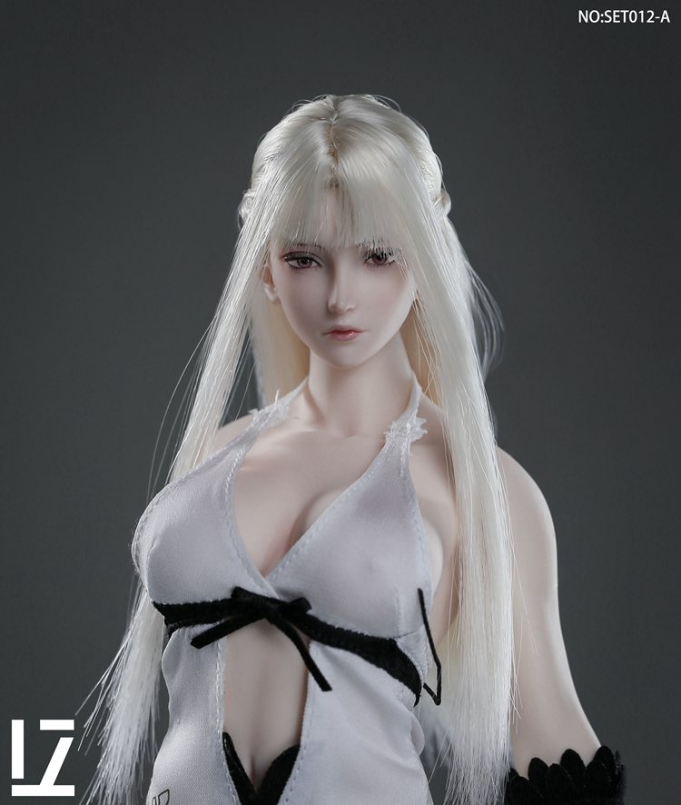 LZ TOYS LZ-SET012 1/6 Hair Transplant Female Headsculpt Zero