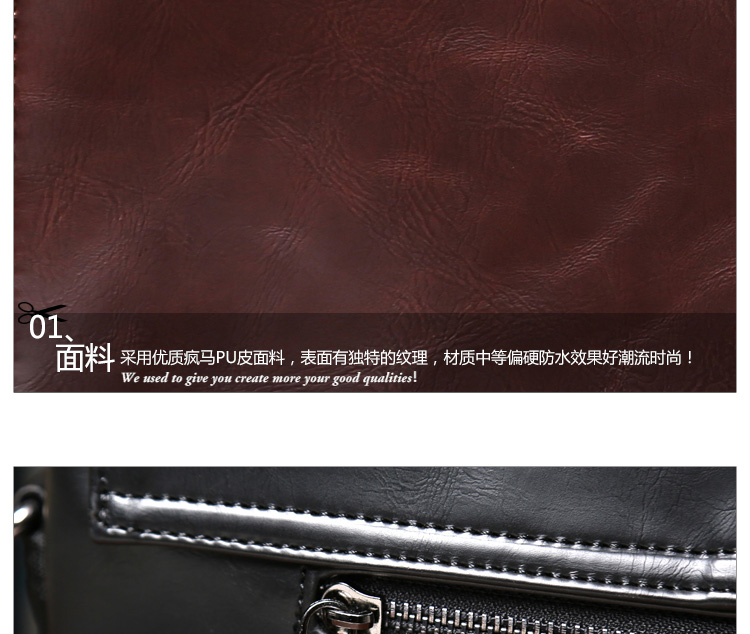 พร้อมส่ง กระเป๋าสะพายข้างผู้ชาย Messenger ใส่ ipad 9.7 ได้