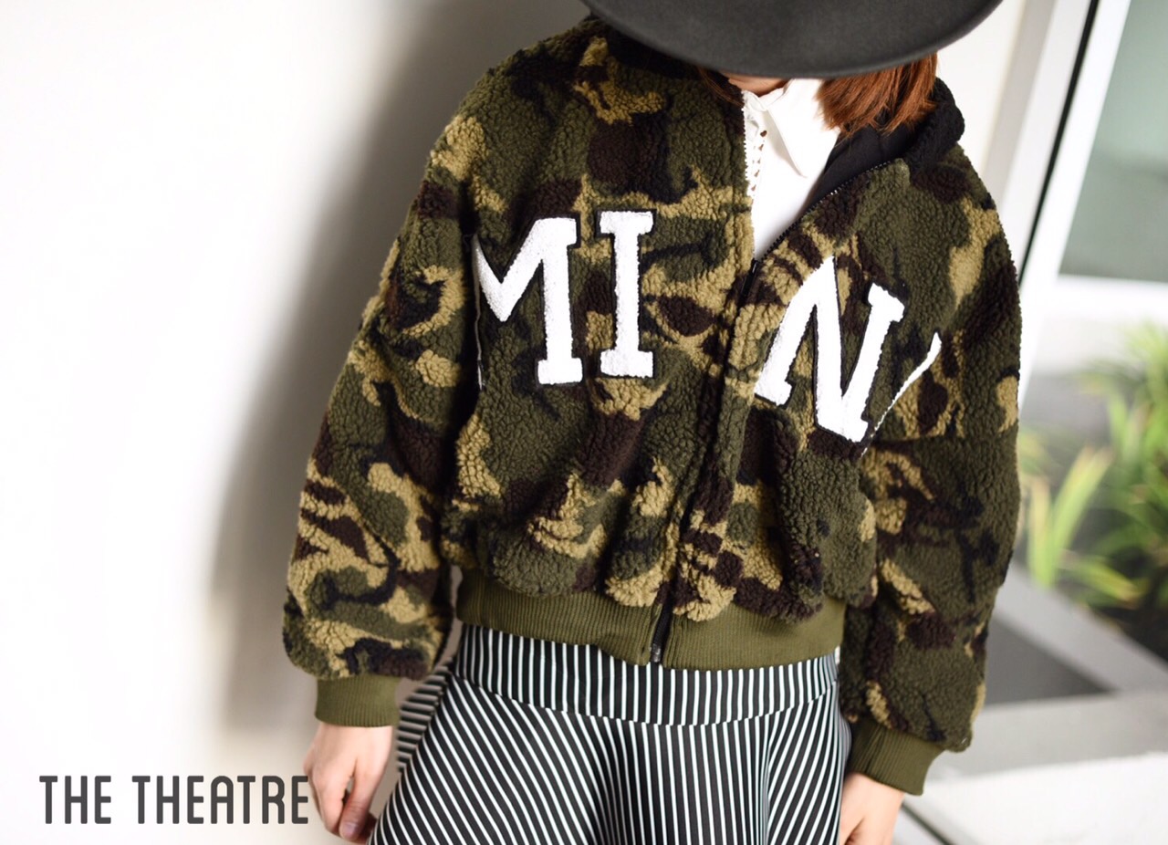 New!!! Malitary mini jacket แจ๊คเก็ตลายทหาร มีฮูด น่ารักแบบเท่ห์ๆมากๆ