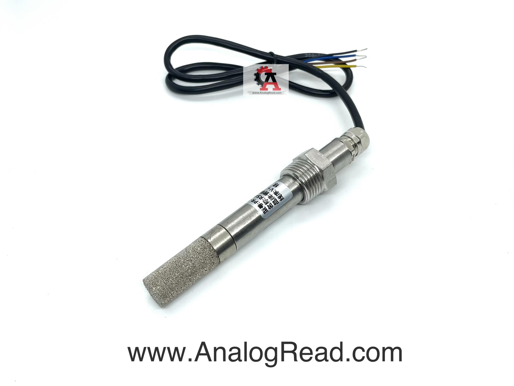 Temperature and humidity sensor transmitter RS485 (Quarter Pipe threaded probe)