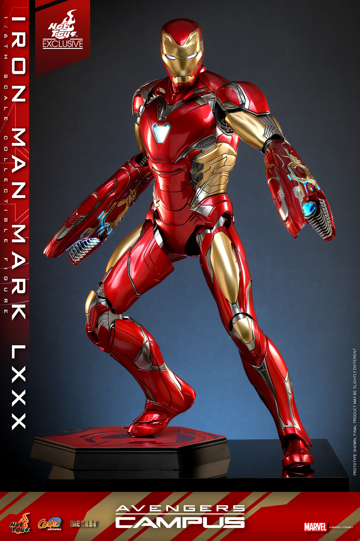 Hot Toys CMS018D60 1/6 Avengers Campus - Iron Man Mark LXXX [Hot Toys Exclusive]