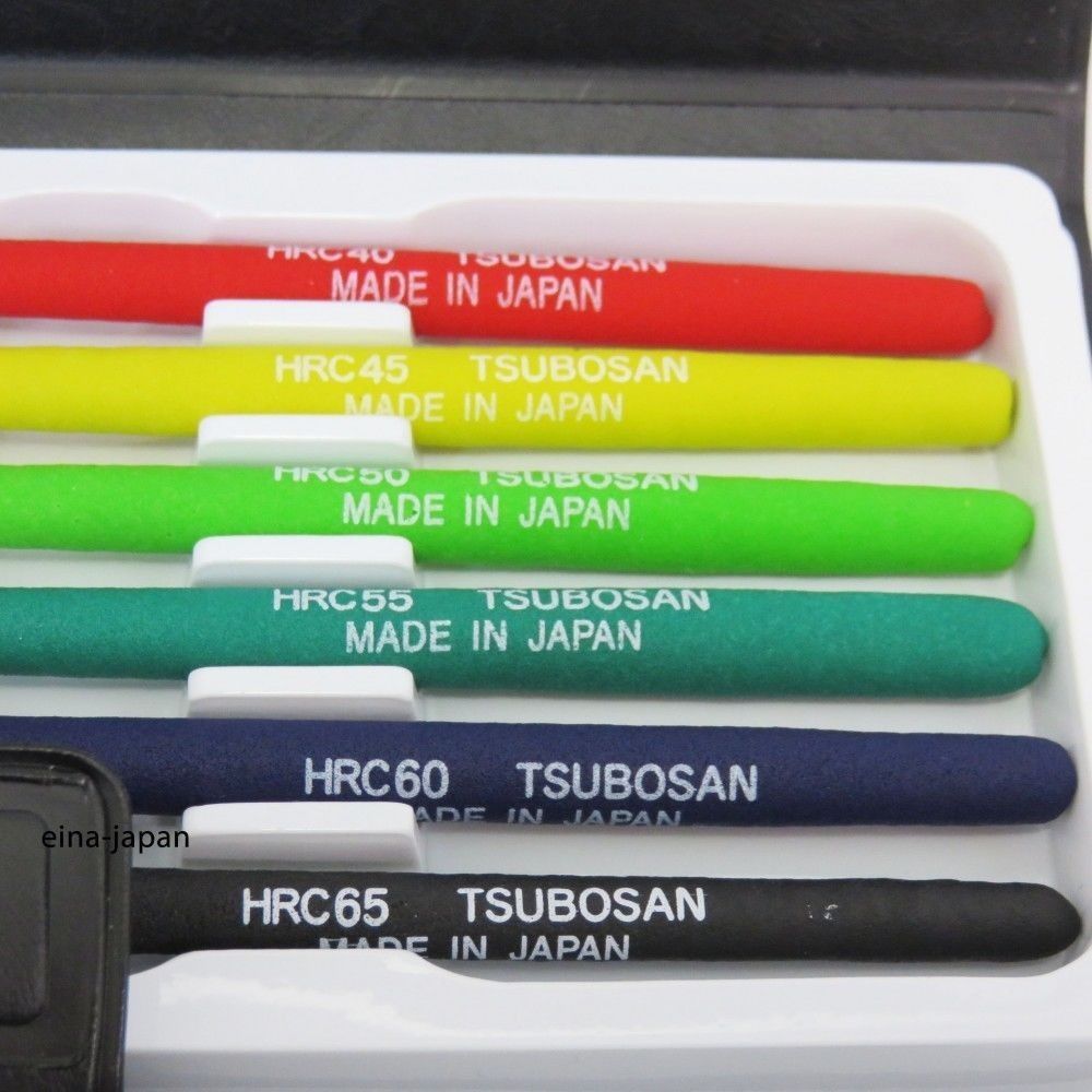 SD08 ชุดตะไบทดสอบความแข็งโลหะ TSUBOSAN Made in Japan สำหรับช่างตีเหล็ก