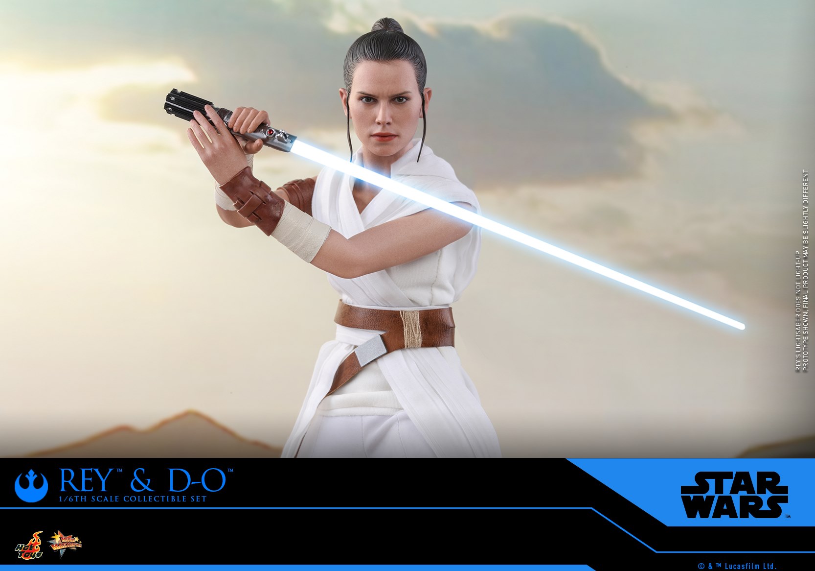 Hot Toys MMS559 Star Wars: The Rise of Skywalker 1/6 Rey and D-O