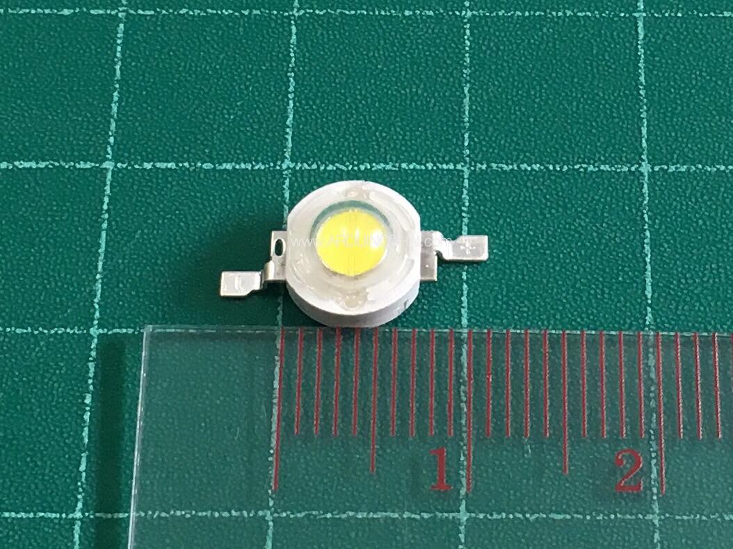 1W High Power Pure White Led Lamp Beads 80-90 LM