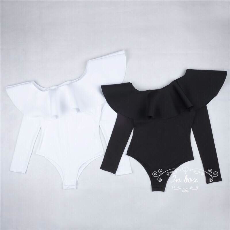 เสื้อทรงบอดี้สูท เข้ารูป ผ้าสแปนเด็กแบบสปอตส์ เนื้อดี เก็บทรง เนื้อผ้านุ่ม ยืดหยุ่นได้ ช่วงเป้ามีกระดุม สะดวกไม่ต้องกังวนเรื่องเข้าห้องน้ำ