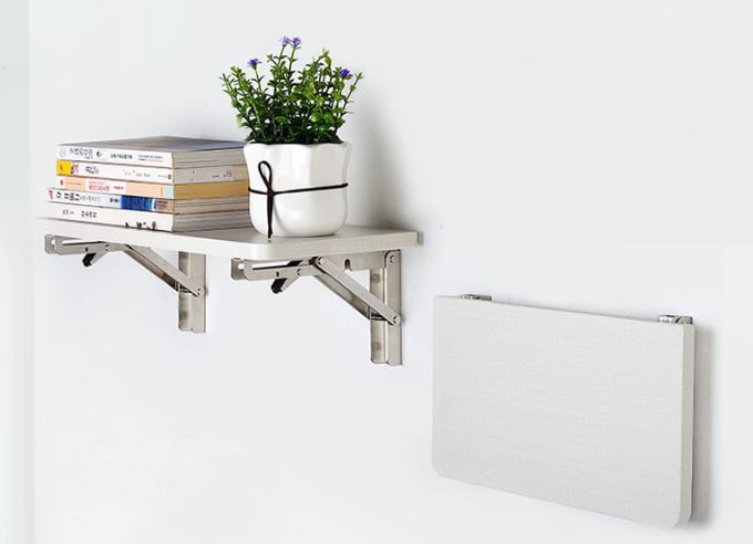 AC05 ฉากพับสำหรับงาน DIY ชั้นวางพับได้ 12x20 cm