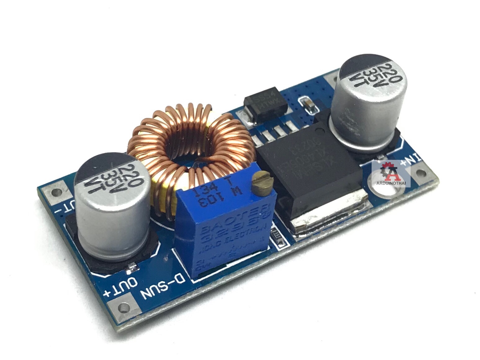 DC-DC Adjust Step down XL4005 (5A) โมดูลลดแรงดัน 5-32V เป็น 0.8V-24V 5A สต็อกไทยส่งไว