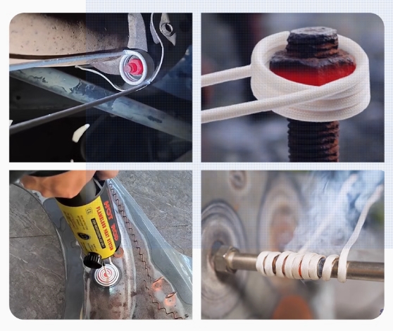 ES31 เครื่องฮีทเตอเหนีย่วนำไฟฟ้า สำหรับ ถอดน็อตท่อไอเสีย น็อตที่ขึ้นสนิม ชุบแข็งมีด เหล้กเพลา ลอกสีโลหะ