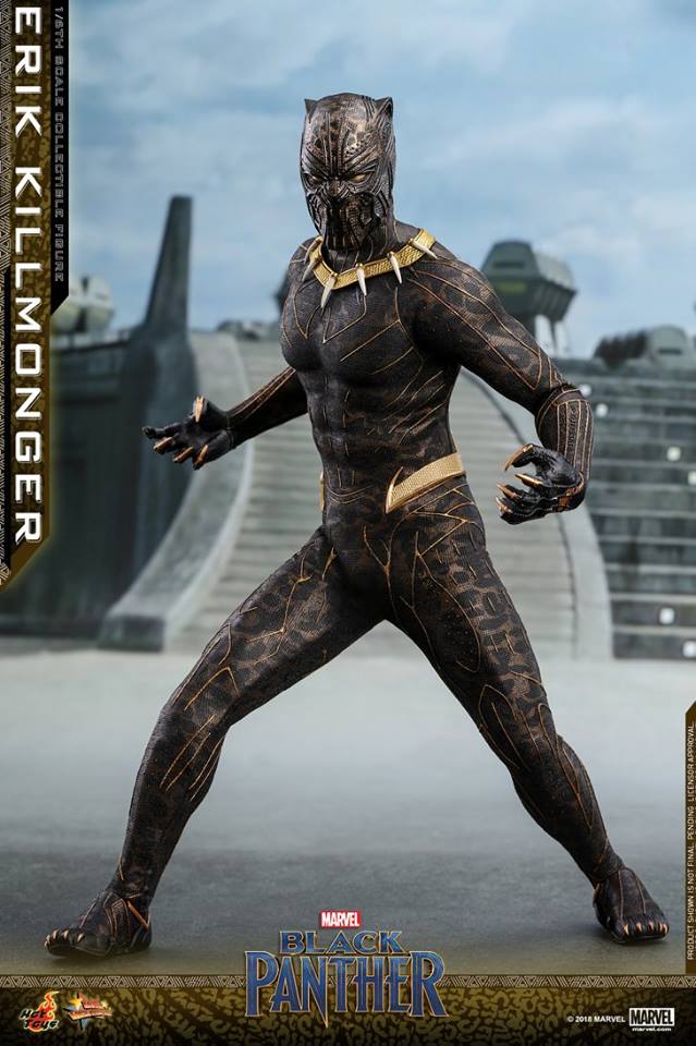 Hot Toys MMS471 BLACK PANTHER - ERIK KILLMONGER