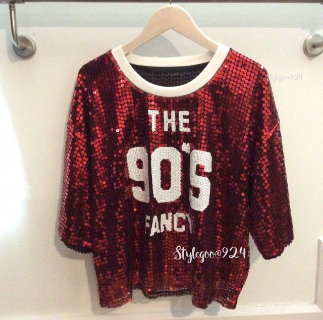 เสื้อปักเลื่อมวิ้งๆบลิ้งๆ THE 90'S FANCY