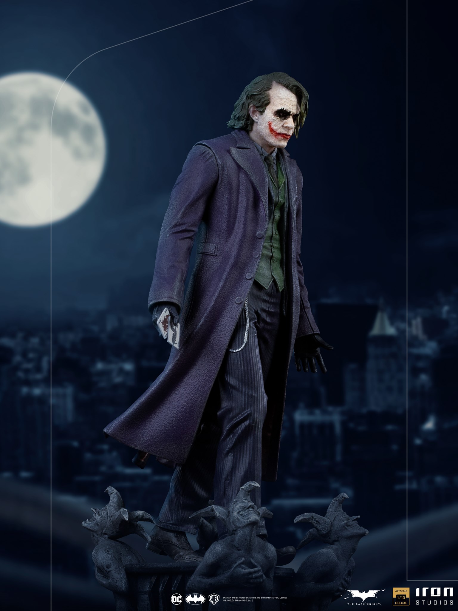 Iron Studios Deluxe Art Scale 1/10 The Dark Knight - The Joker