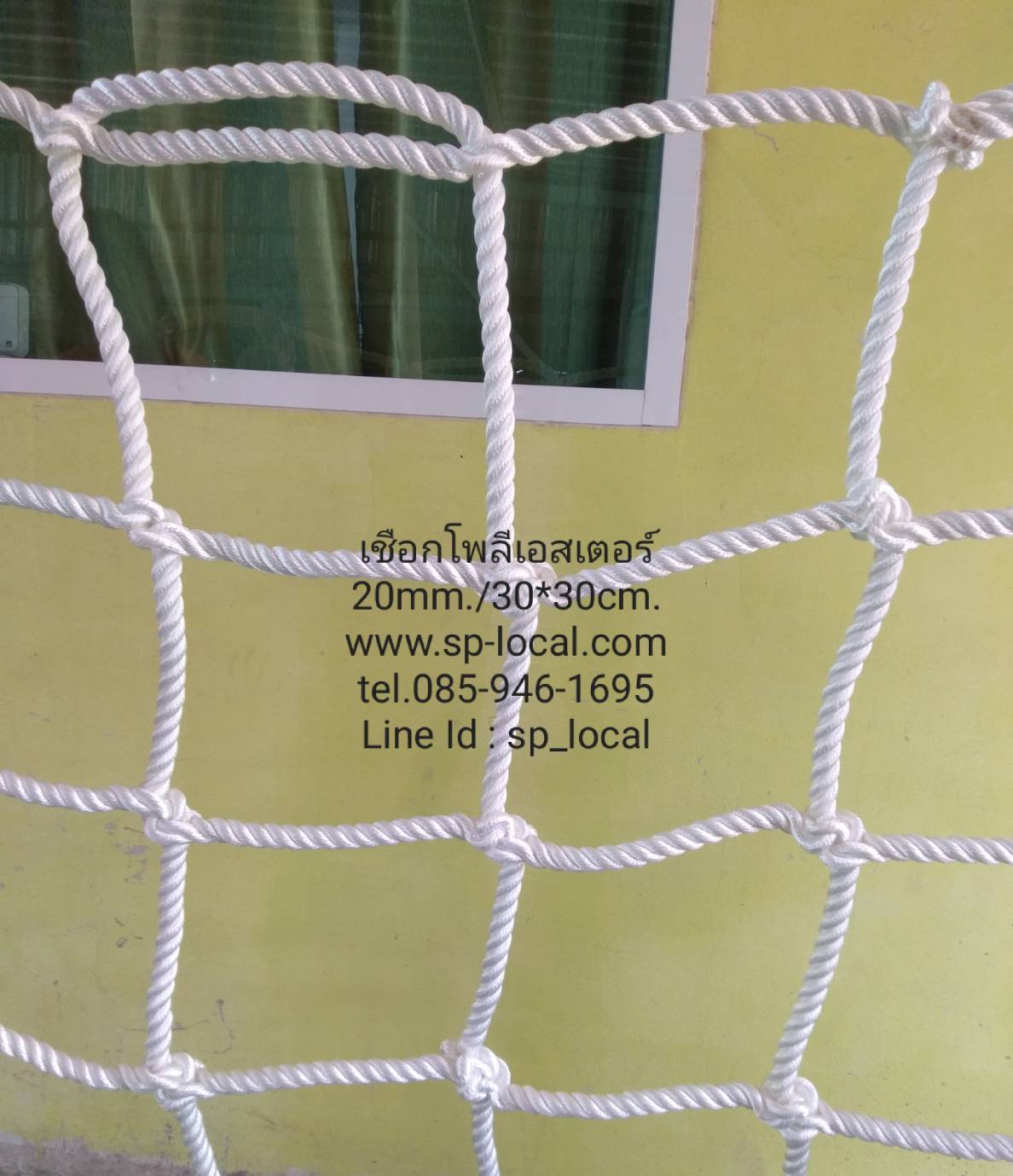 ตาข่ายปีนป่ายในยิม