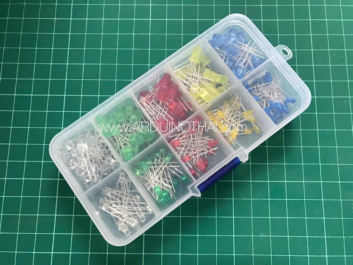 LED Box ( 3mm & 5mm ) 125 ดวง