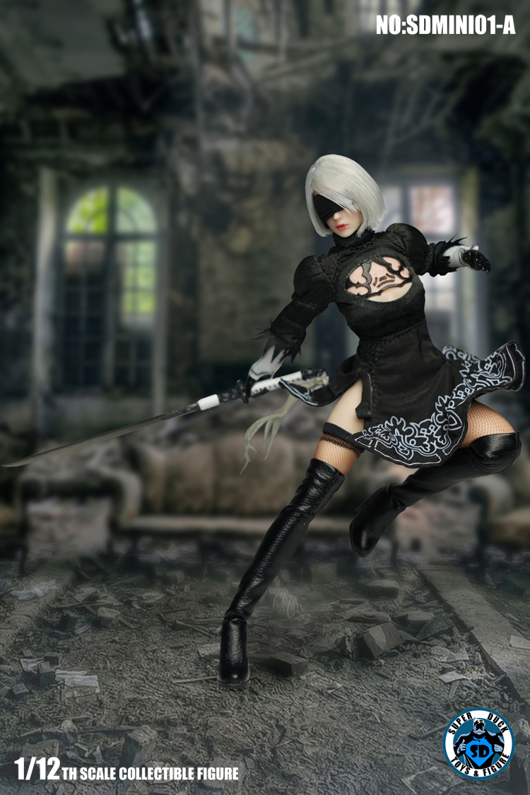 SUPER DUCK SDMINI001-B 1/12 Sexy Cosplay (White)