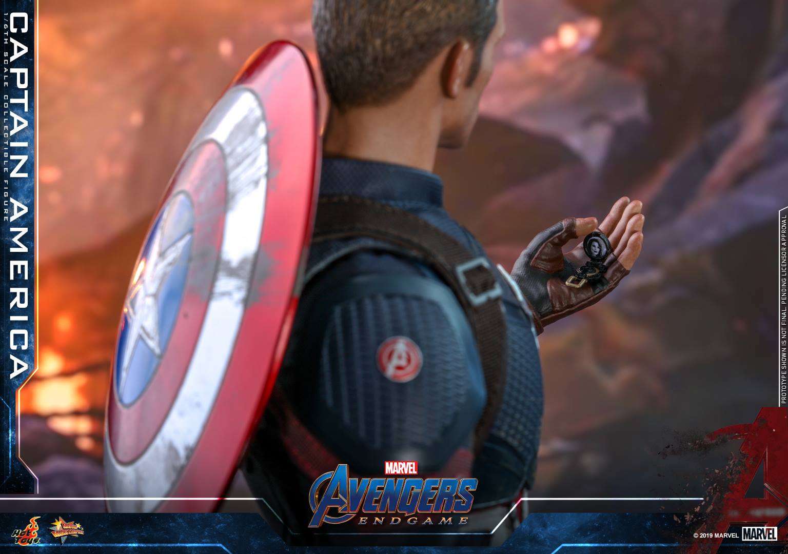 Hot Toys MMS536 Avengers: Endgame - Captain America