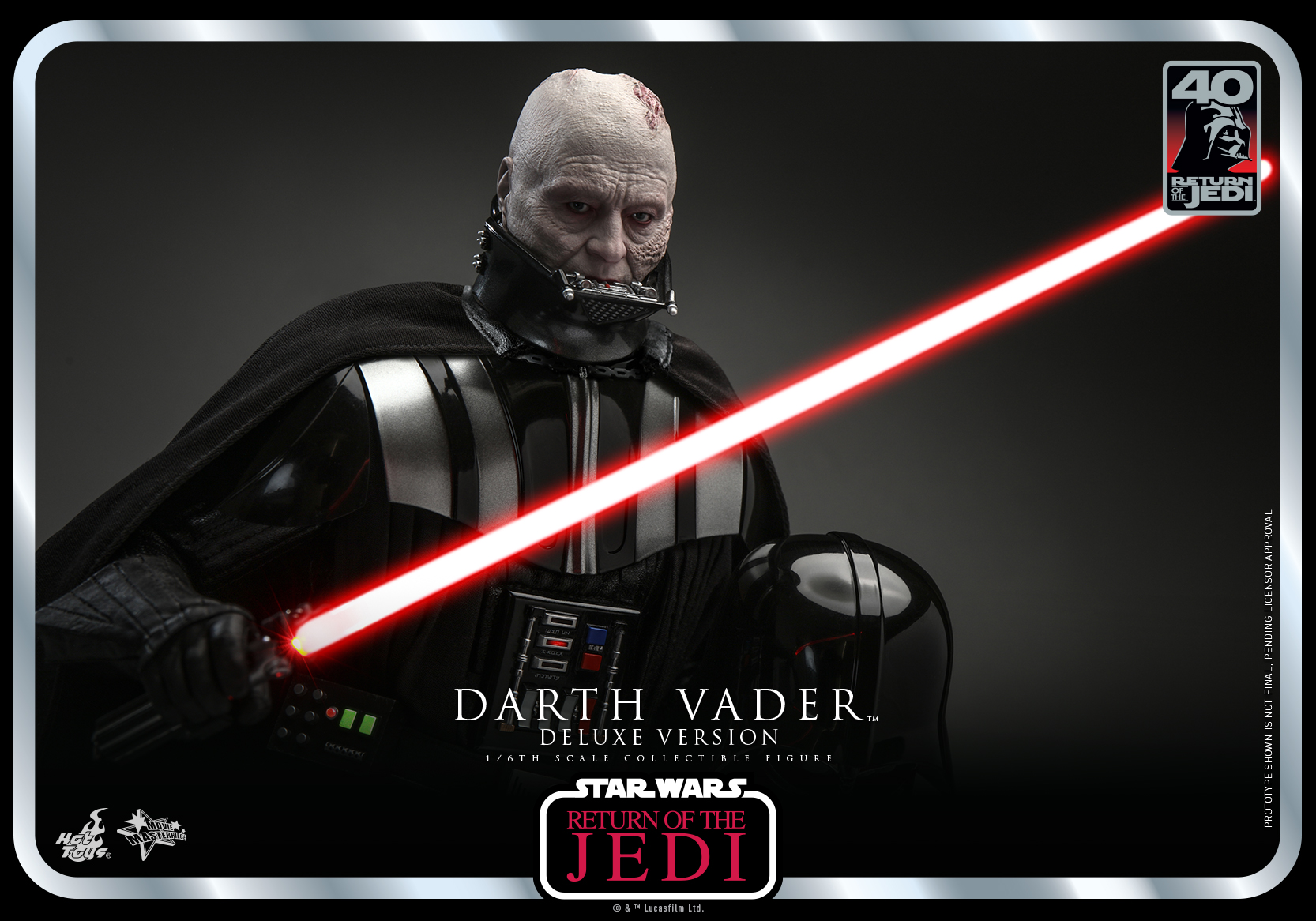Hot Toys MMS700 1/6 Star Wars Episode VI: Return of the Jedi ™ - Darth Vader™ (Deluxe Version)