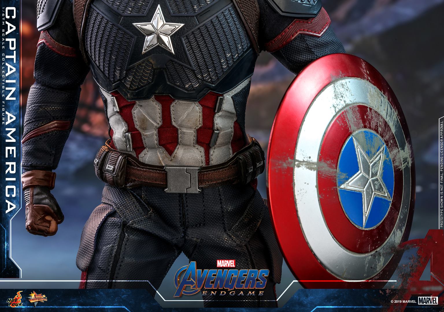 Hot Toys MMS536 Avengers: Endgame - Captain America