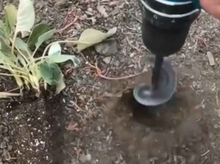 D30 ชุดดอกสวานขุดดิน 1.5-3.5 นิ้ว สำหรับสว่านไฟฟ้า ชุด 2 ดอก