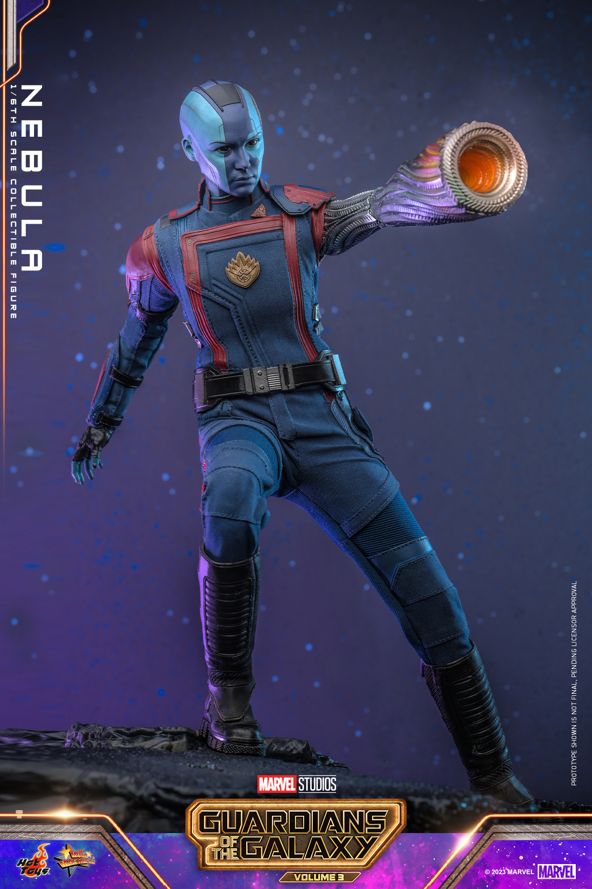 Hot Toys MMS714 1/6 Guardians of the Galaxy Vol. 3 - Nebula