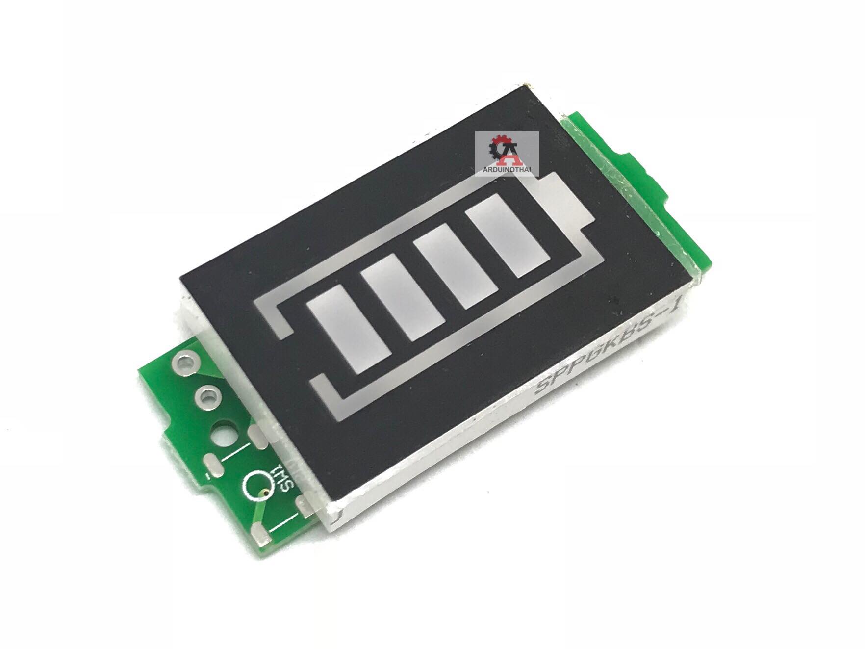 โมดูลวัดระดับแบตเตอรี่ voltage module 11.1-12.6VDC 3S สต็อกไทยส่งไว