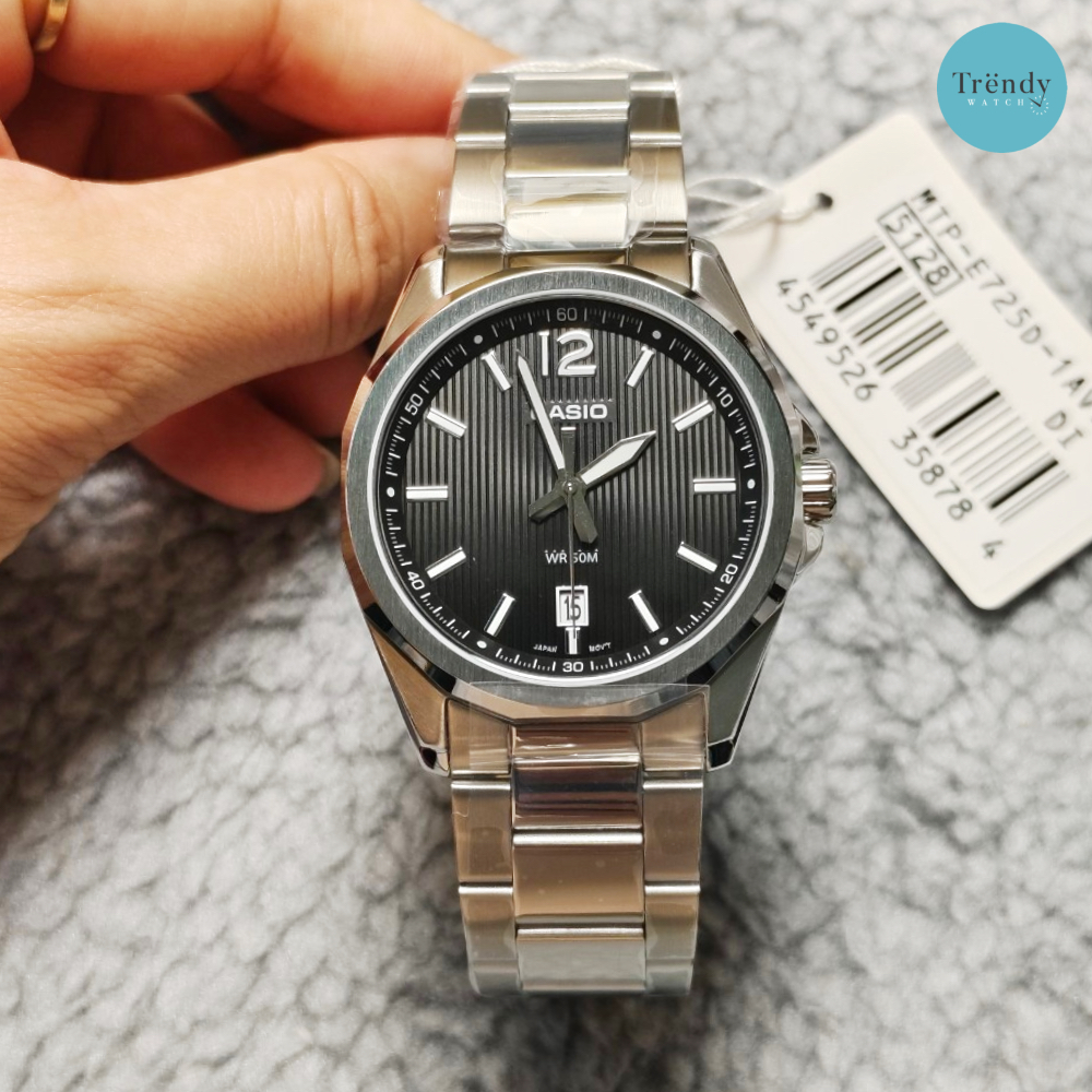 นาฬิกาข้อมือ Casio Standard Men รุ่น MTP-E725D / MTP-E725L / MTP-E725D-1 / MTP-E725L-1 /MTP-E720L-5 ของแท้ รับประกัน 1 ปี