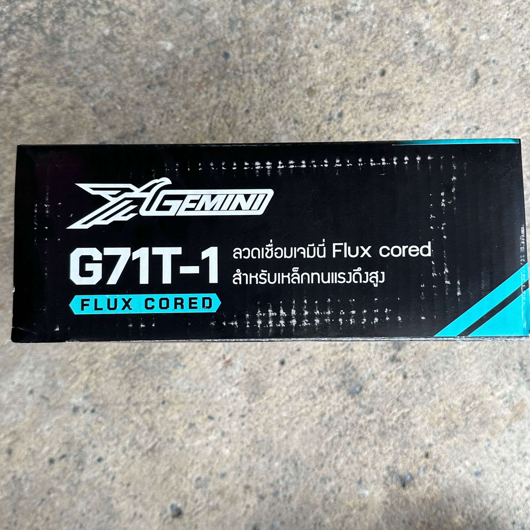 ลวดเชื่อมฟลักคอร์ GEMINI G71T-1 1.2MM (15KG)