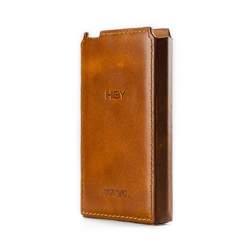 ขาย เคสหนัง Hiby R6iii Leather Case เคสหนังคุณภาพดี ช่วยกันเครื่องเล่นจากรอยขีดข่วน
