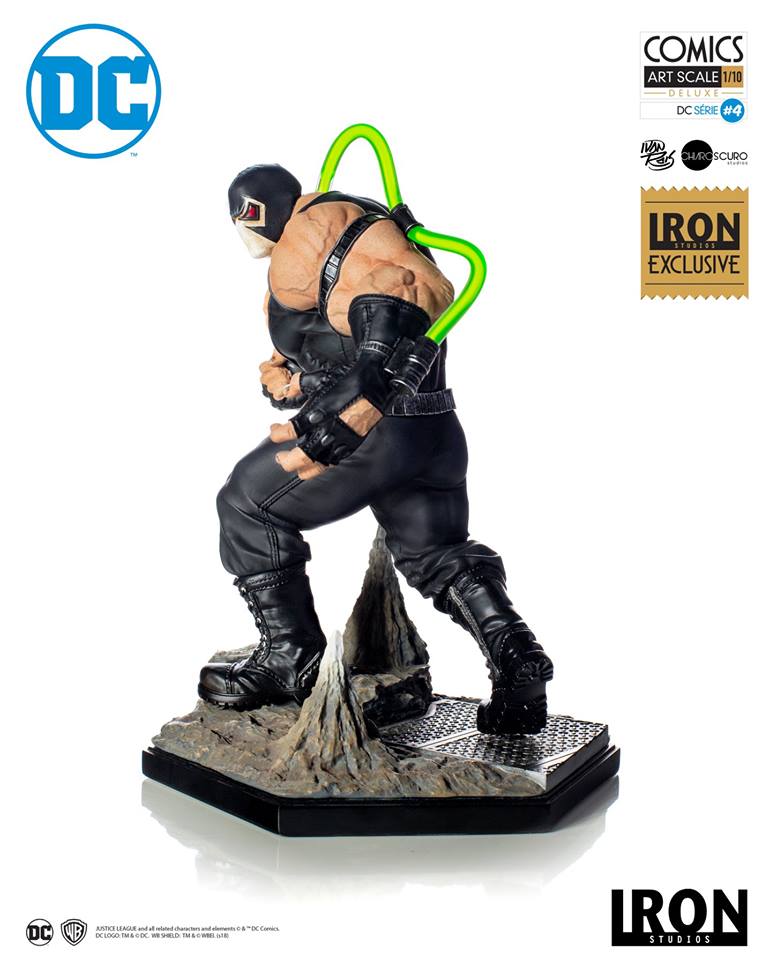 Iron Studios Deluxe Art Scale 1/10 DC Comics Series 4 - Bane (EX)