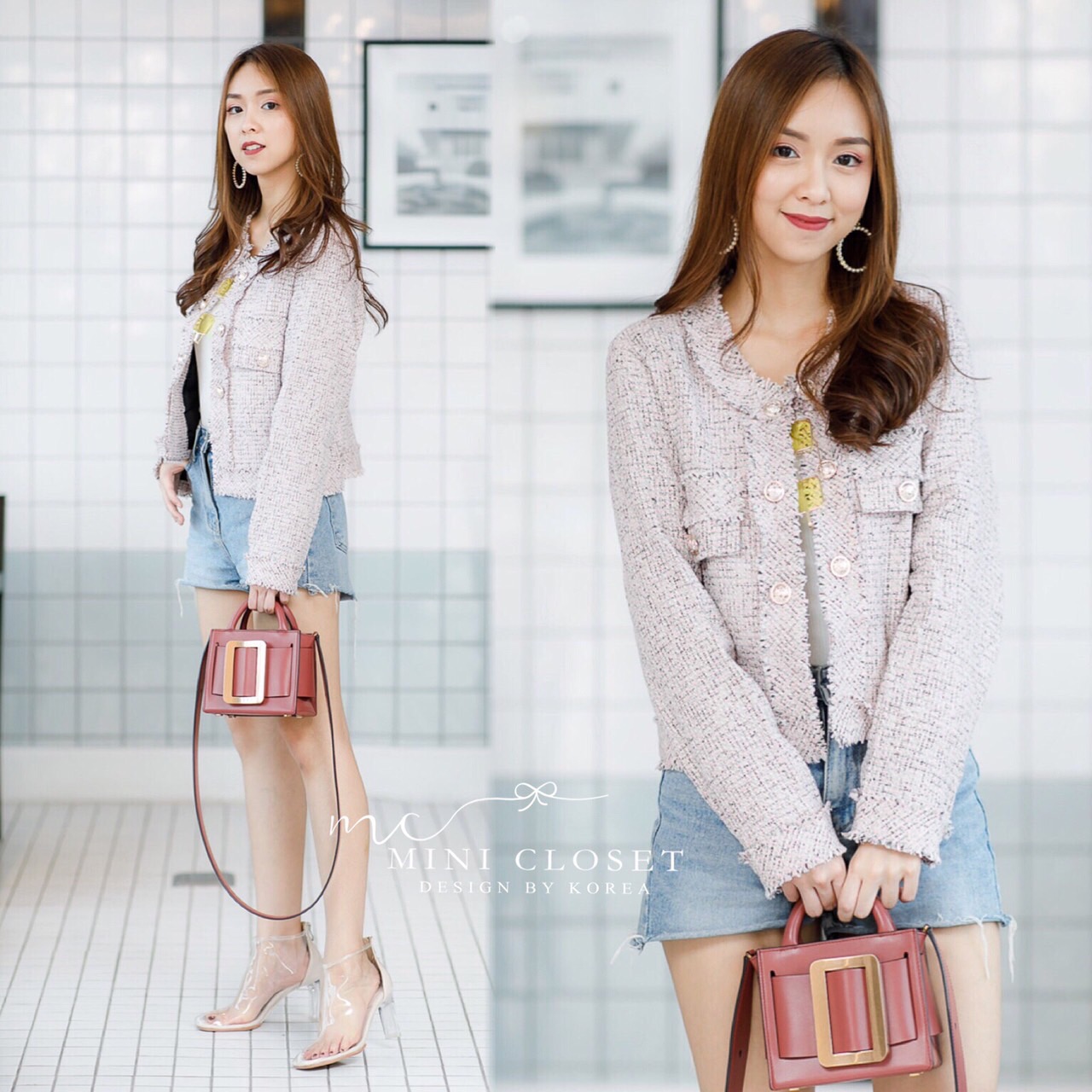 เสื้อคลุมผ้าทวีต COCO