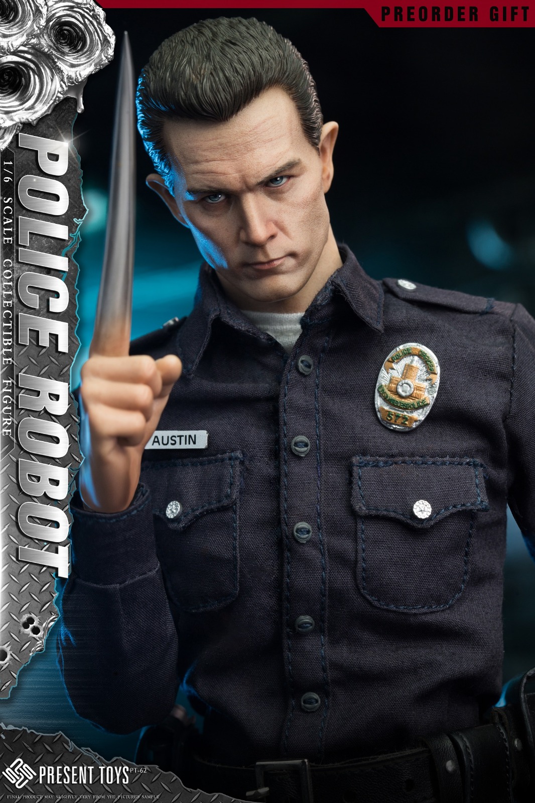 PRESENT TOYS PT-SP62 1/6 POLICE ROBOT