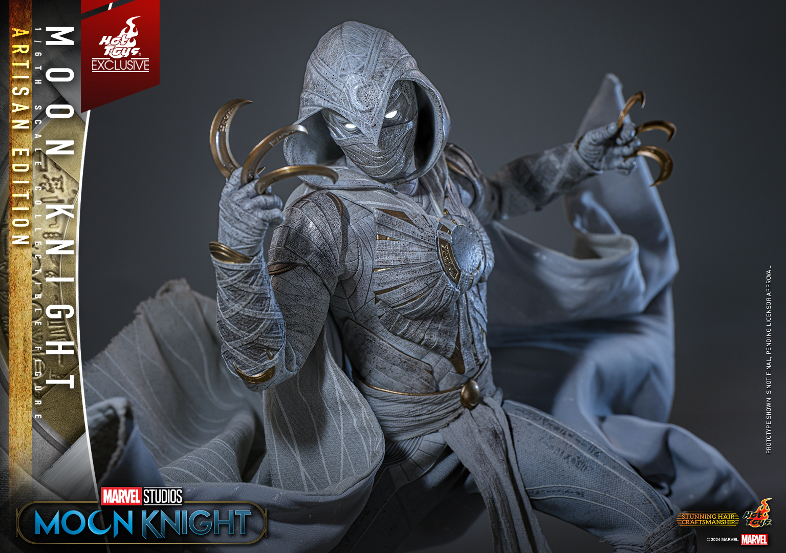 Hot Toys TMS140AE Moon Knight - Moon Knight [Artisan Edition] (Hot Toys Exclusive)