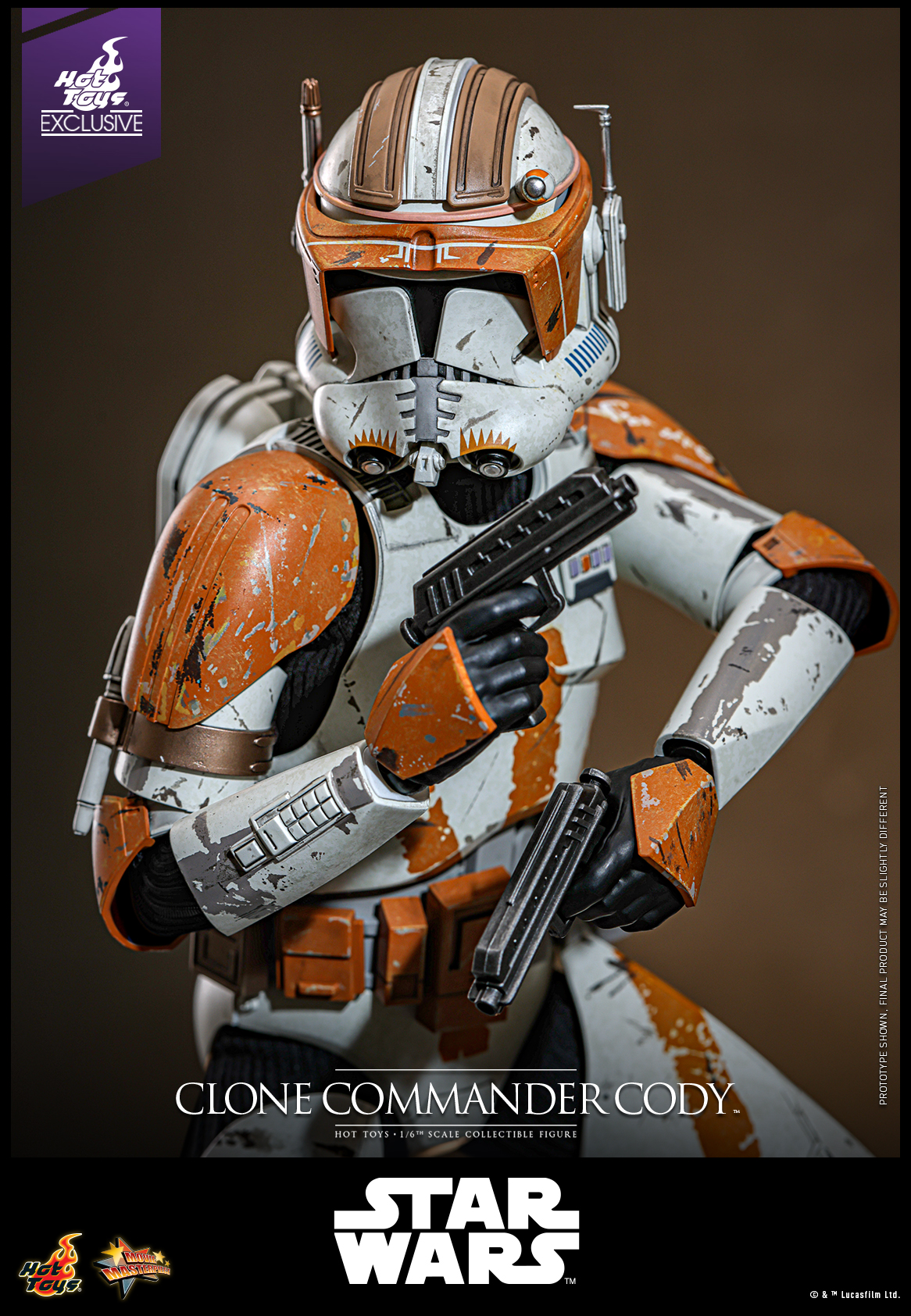 Hot Toys MMS796 Star Wars: Episode III Revenge of the Sith - Clone Commander Cody [Hot Toys Exclusive]