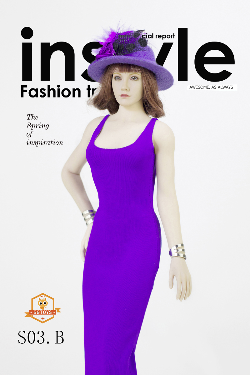 SGTOYS S03B ,C ,D ,E Sexy Ladies Long Skirt Set