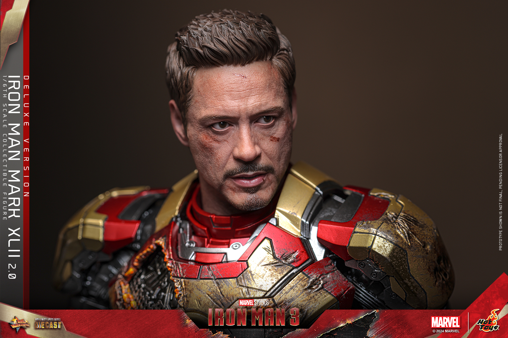 Hot Toys MMS759D66B Iron Man 3 - Iron Man Mark XLII (2.0) (Deluxe Version) (Special Edition)