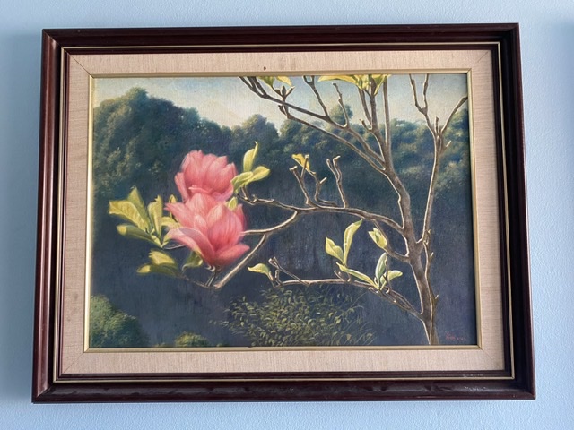 ภาพวาดสีน้ำมัน “Trembling” ผลงานปี 2543 สำราญ สุวรรณมณี Samran Suwanmanee