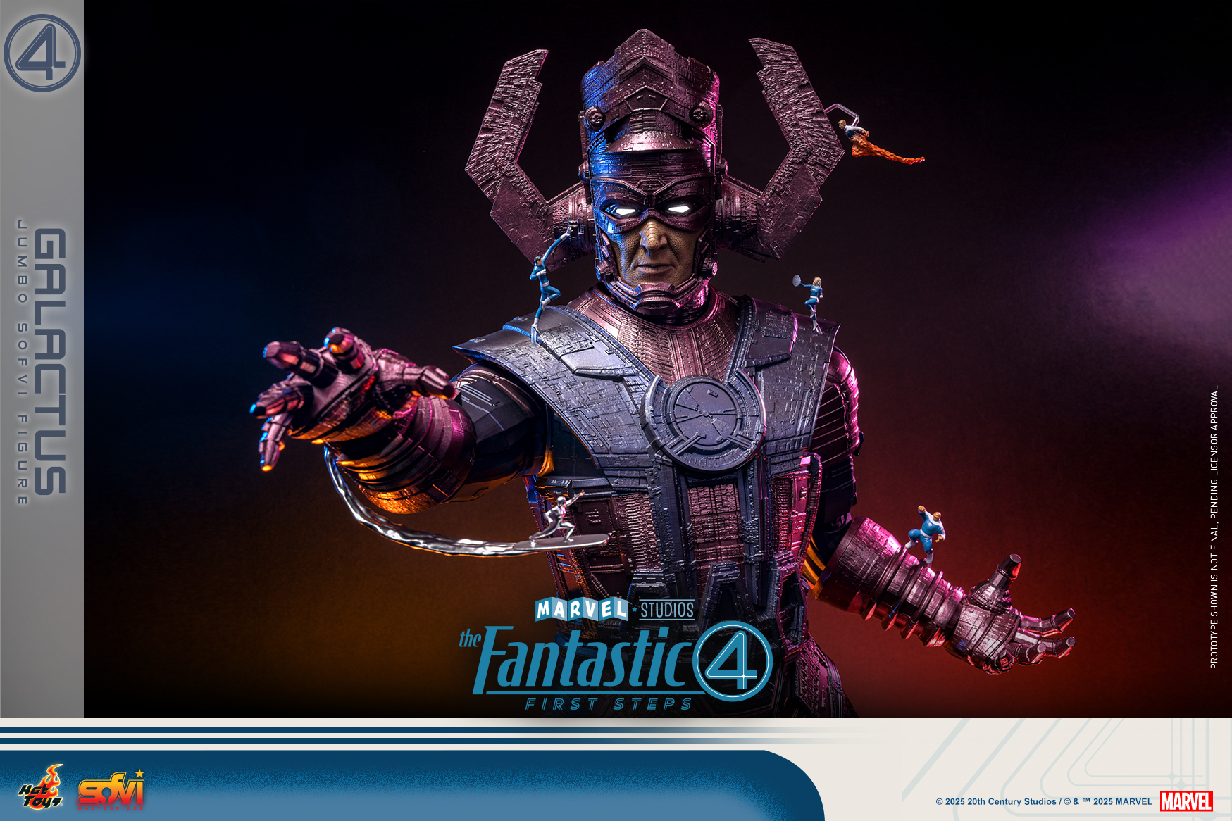 Hot Toys SMS001J The Fantastic Four: First Steps - Galactus Jumbo